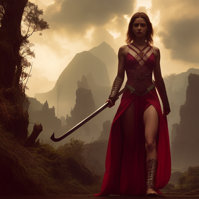 00003-2189513442-Buffy the Vampire Slayer Amazon warrior, island of amazons, designed by ppublish, masterpiece, oil on canvas, perfect compositio.png